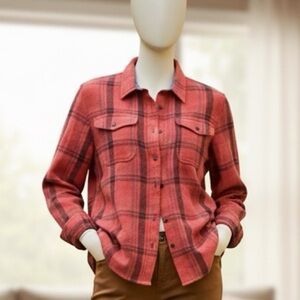 New Outerknown 100% organic cotton button down shirt women’s size XL/XXL